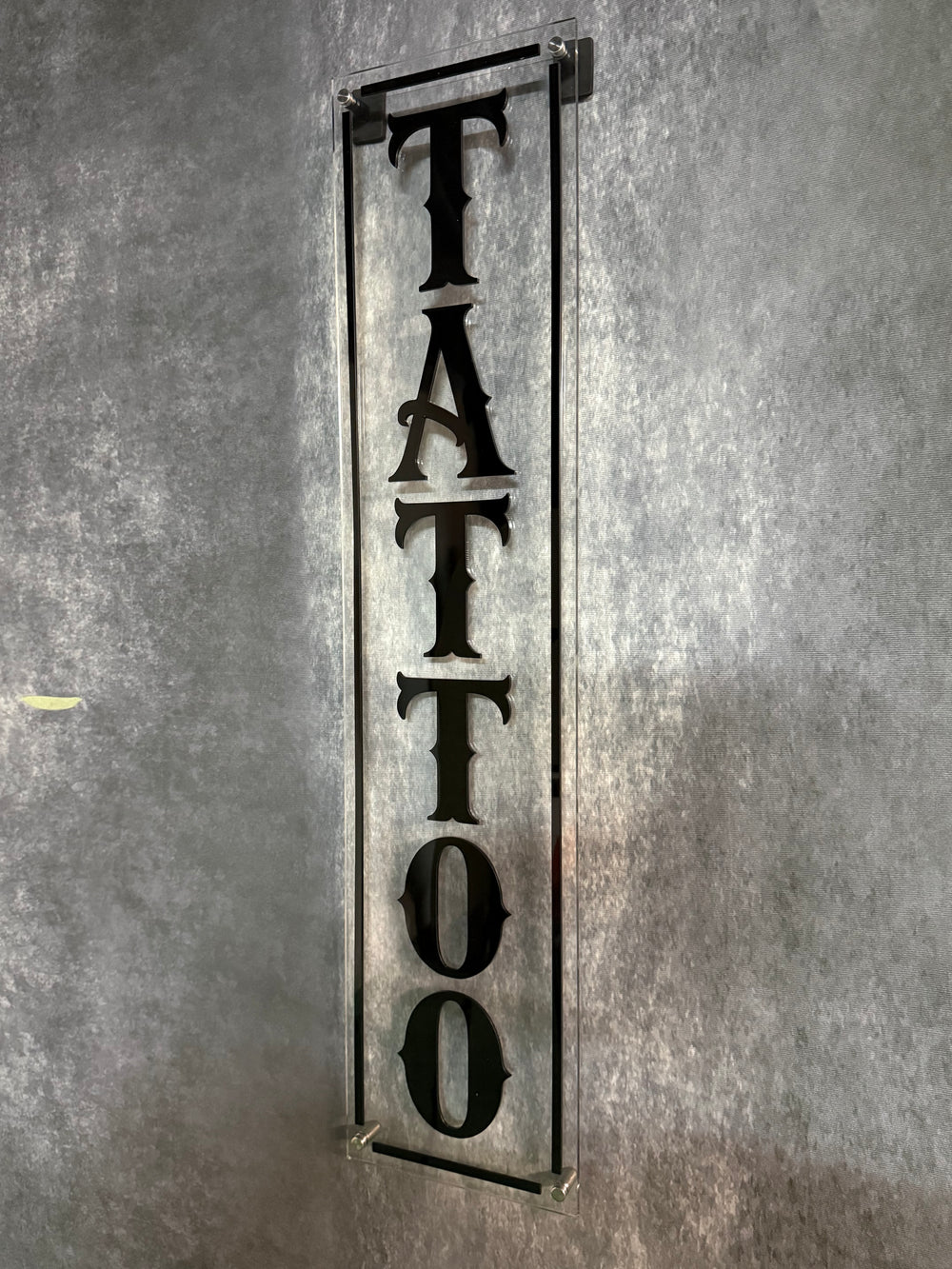 TATTOO Acrylic Wall Sign