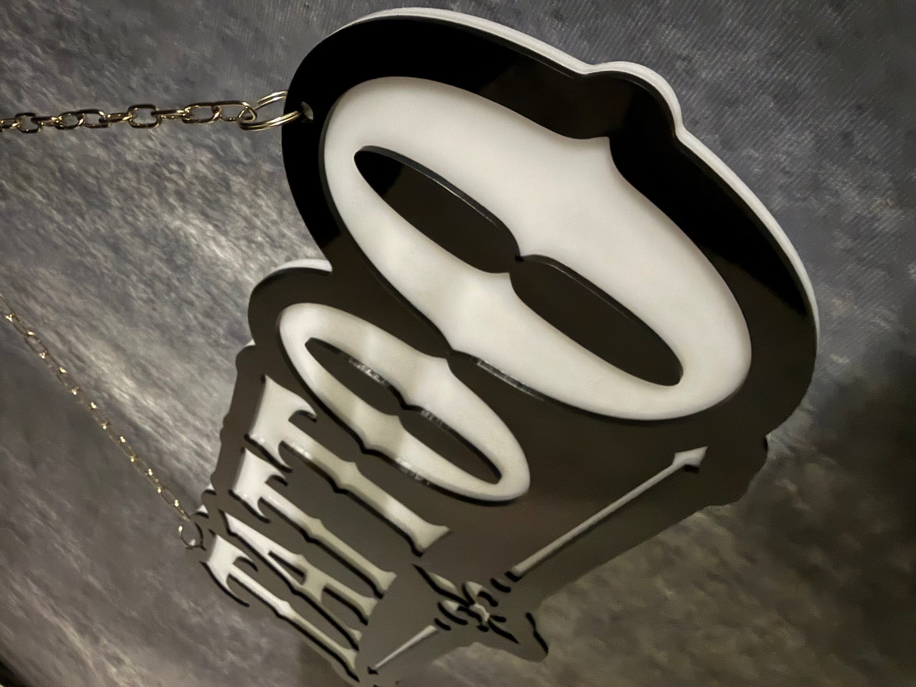 TATTOO Hanging Acrylic Sign
