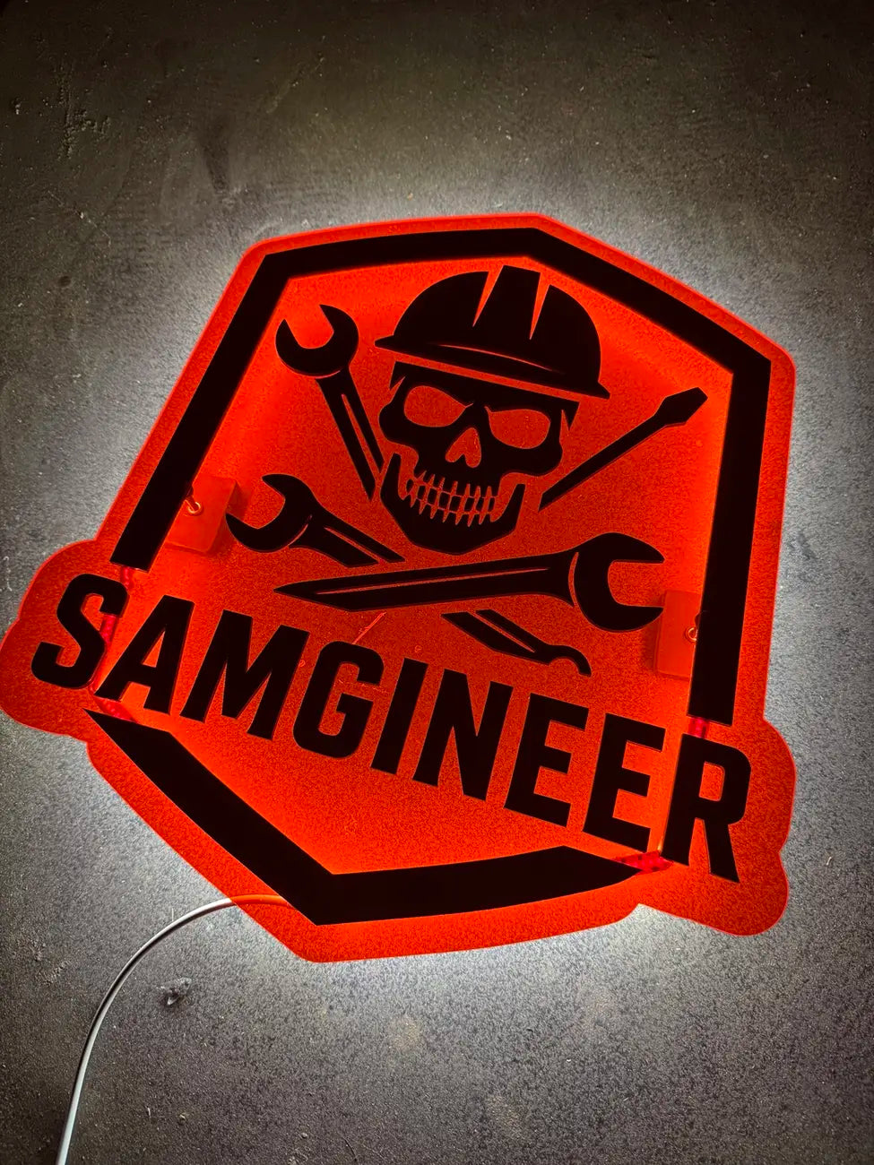 Custom logo sign